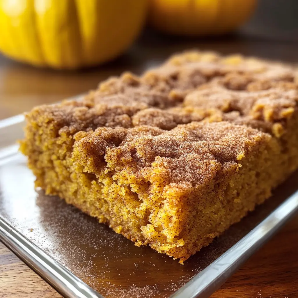 Pumpkin Snickerdoodle Snack Cake 35 Minutes Ultimate Delicious