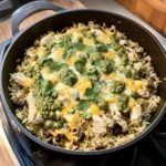 Salsa Verde Chicken and Rice Skillet 30 Minutes Easy Delicious