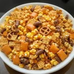 Scarecrow Crunch Snack Mix 7 Ingredients Easy Delicious
