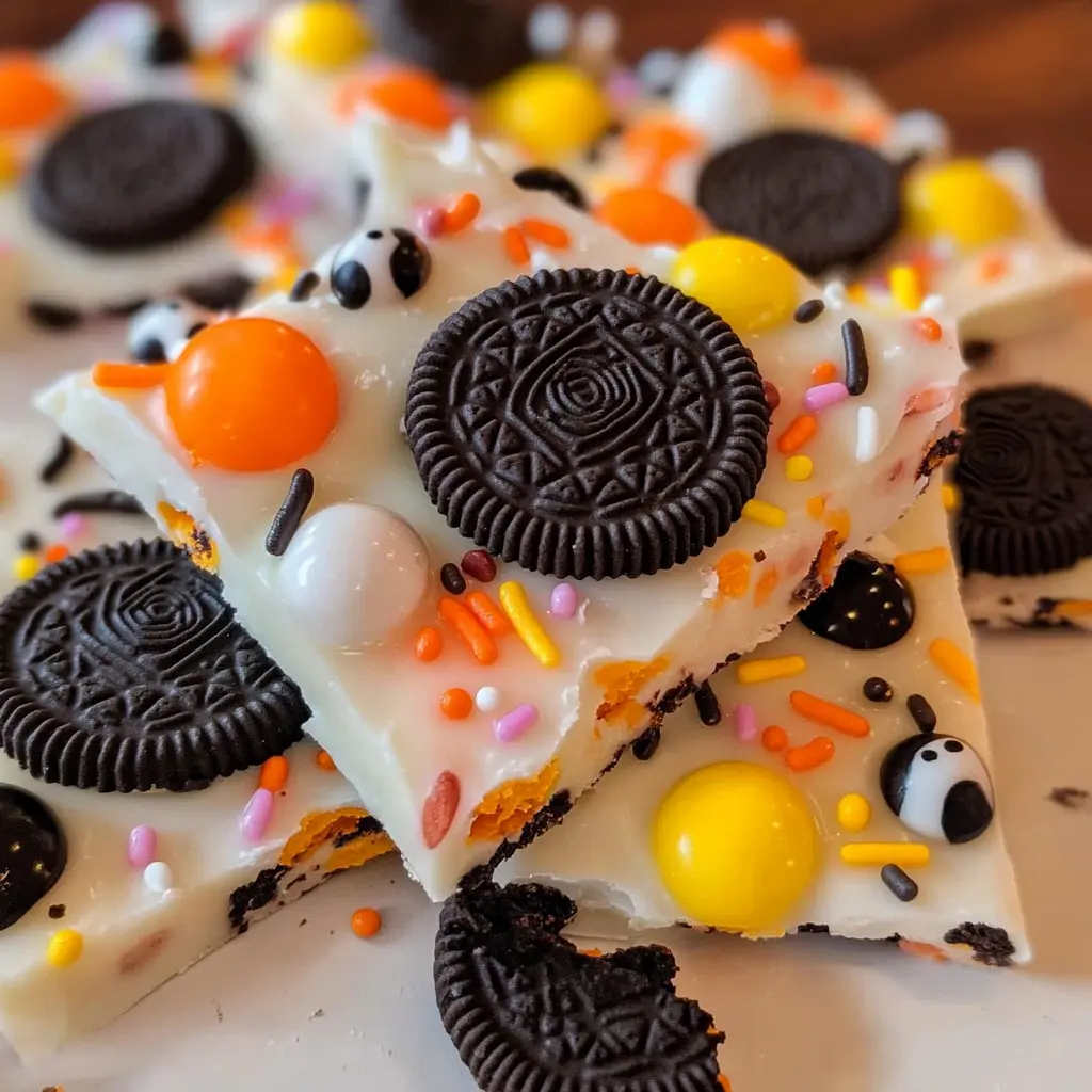 Spooky Halloween Oreo Bark 5 Steps Ultimate Delicious