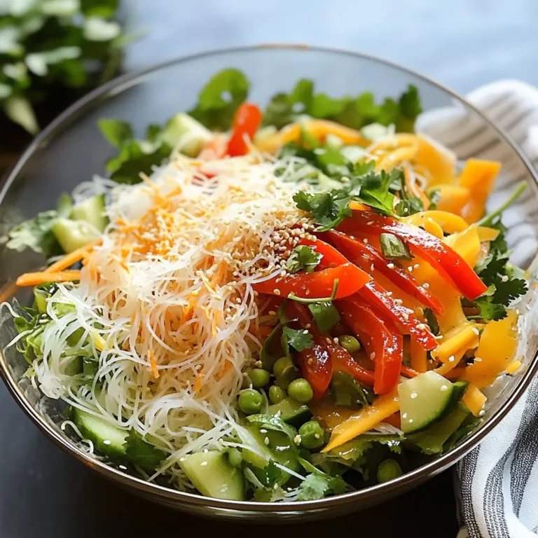 Spring Roll Salad 5 Steps Easy Delicious
