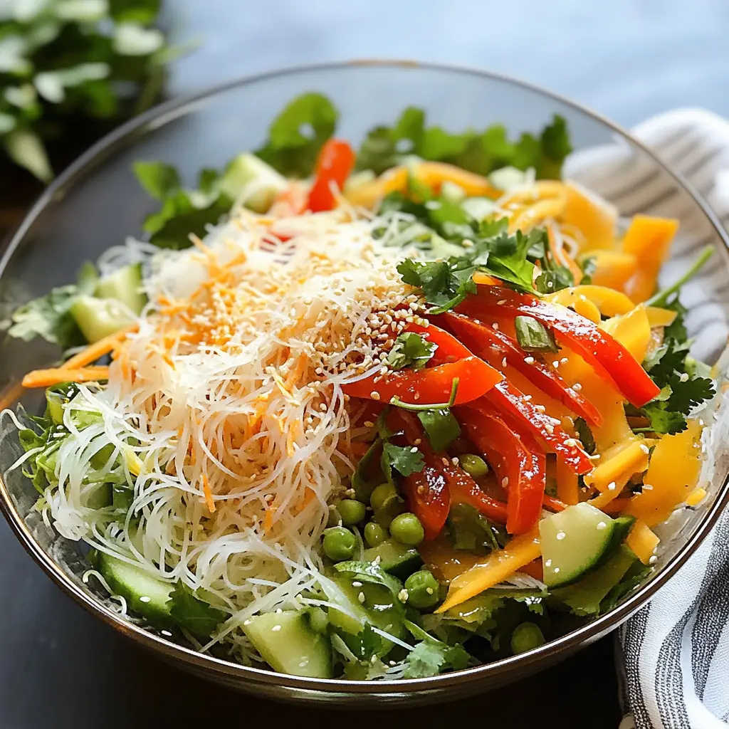 Spring Roll Salad 5 Steps Easy Delicious