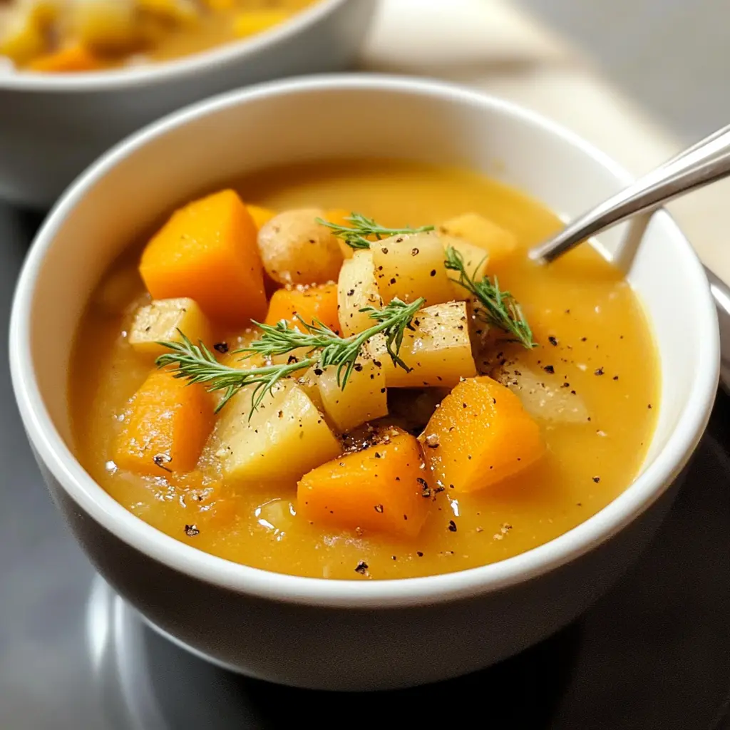 Tasty Roasted Winter Vegetable Soup 30 Minutes Easy Delicious