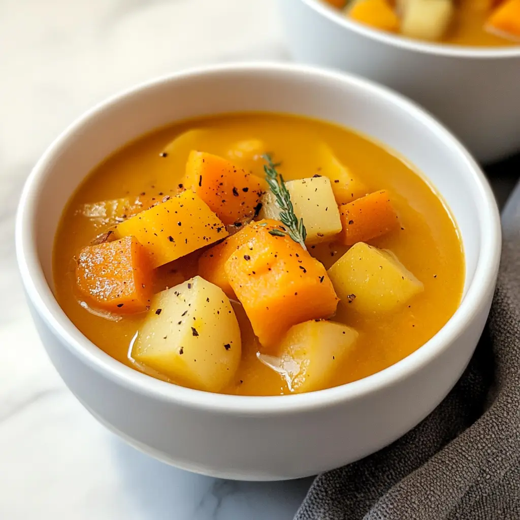 Tasty Roasted Winter Vegetable Soup 30 Minutes Easy Delicious