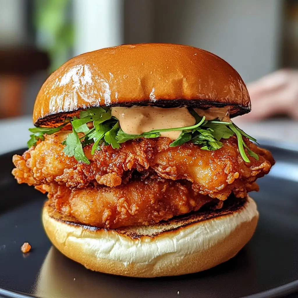 Thai Fried Chicken Sandwich 4 Ingredients Ultimate Delicious
