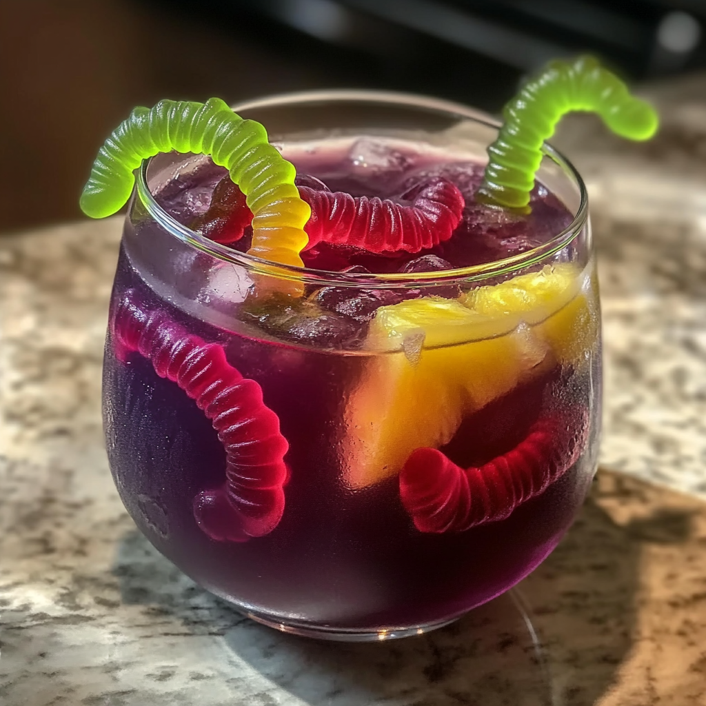 Witch Potion Punch 5 Steps Easy Delicious