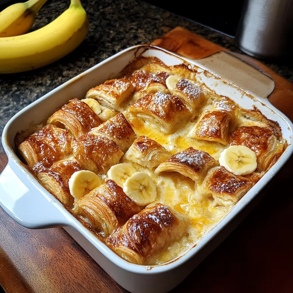 banana croissant french toast casserole 5 Steps to Amazing Delight