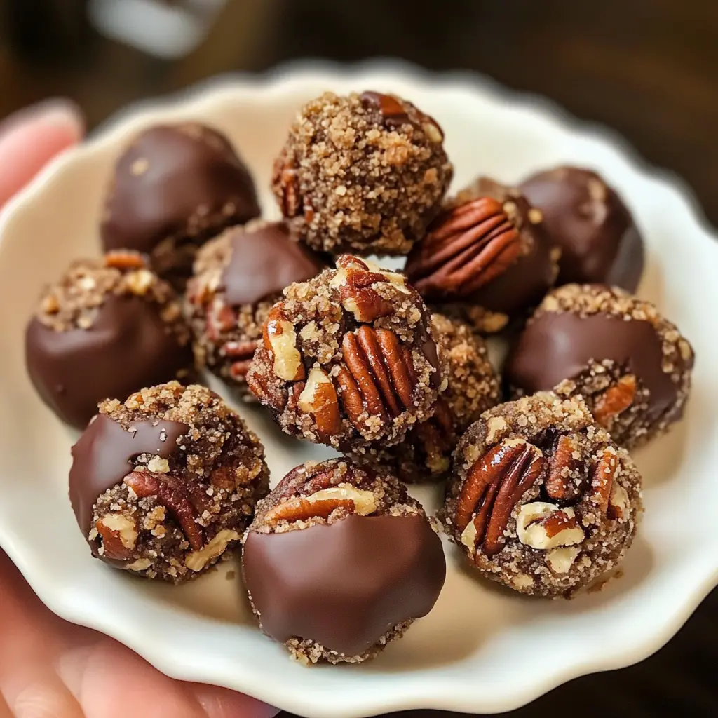 Pecan Pie Balls 6 Ingredients Easy Delicious