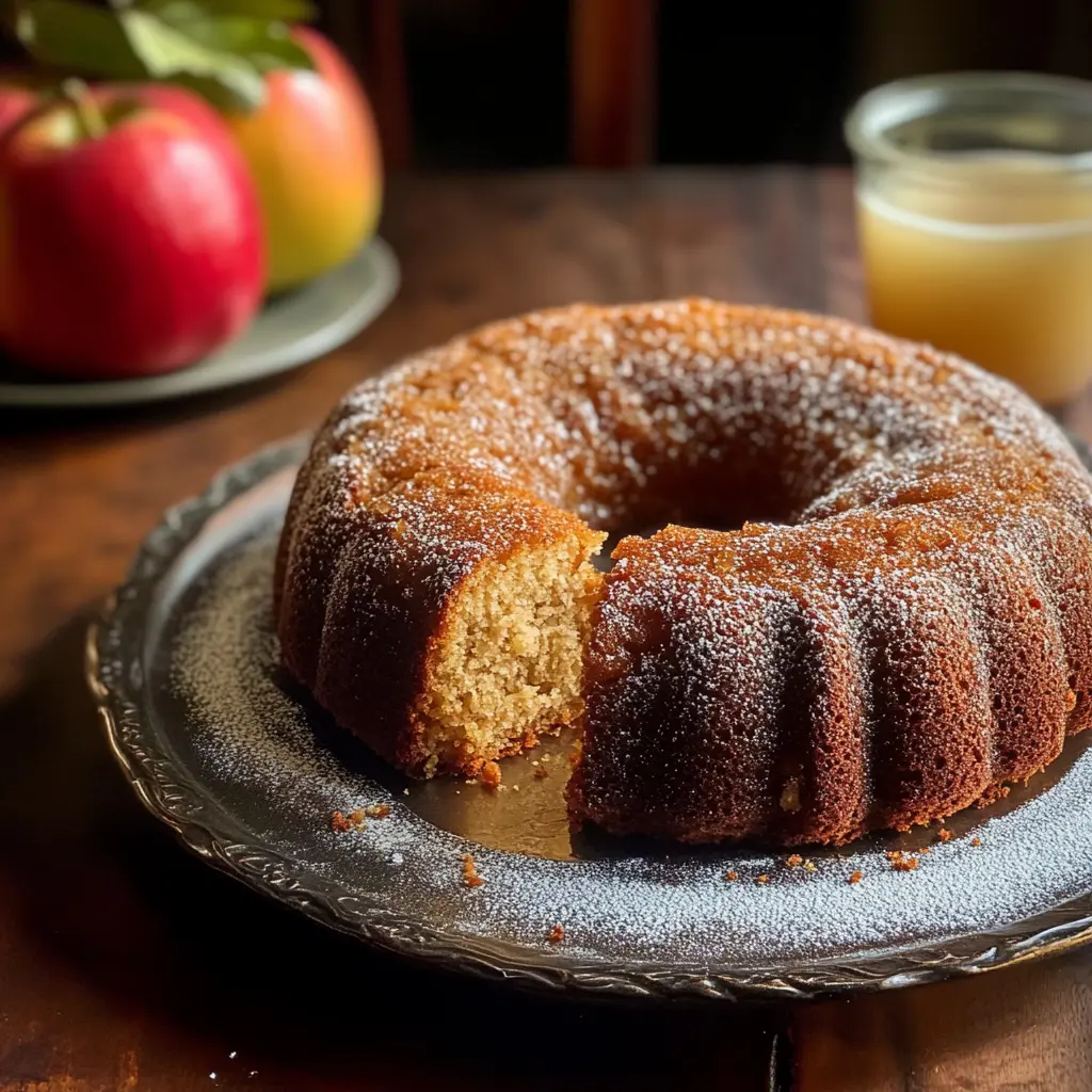 Apple Cider Cake 7 Ingredients Perfectly Delicious