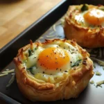 Baked Eggs Napoleon 4 Servings Easy Delicious