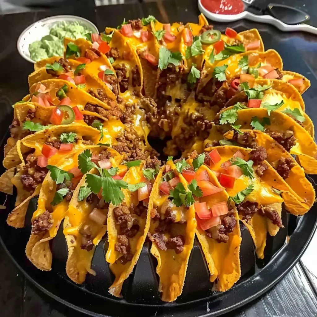 Bundt Pan Nachos 4 Servings Ultimate Delicious
