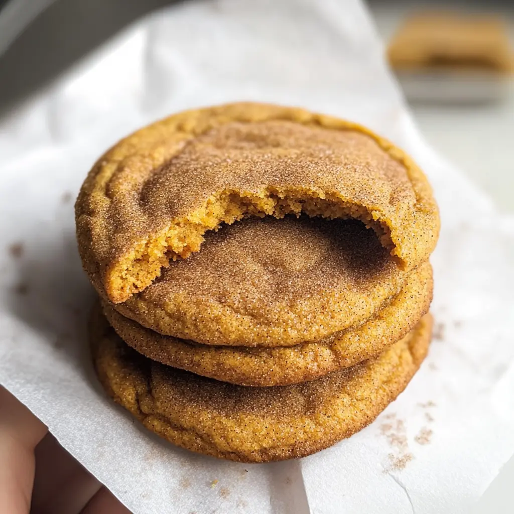 Chewy Pumpkin Snickerdoodles 10 Minutes Ultimate Delicious