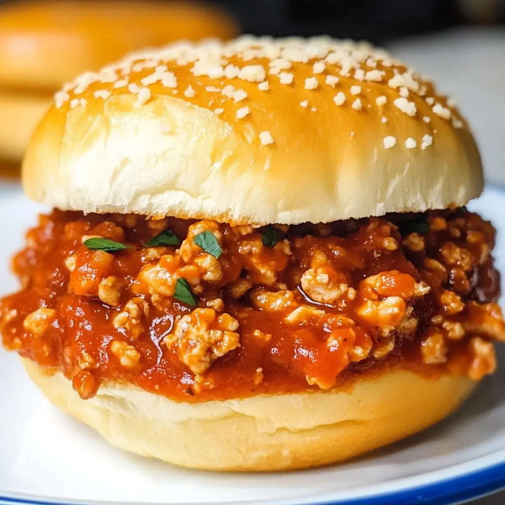 Chicken Parmesan Sloppy Joes 30 Minutes Ultimate Delicious