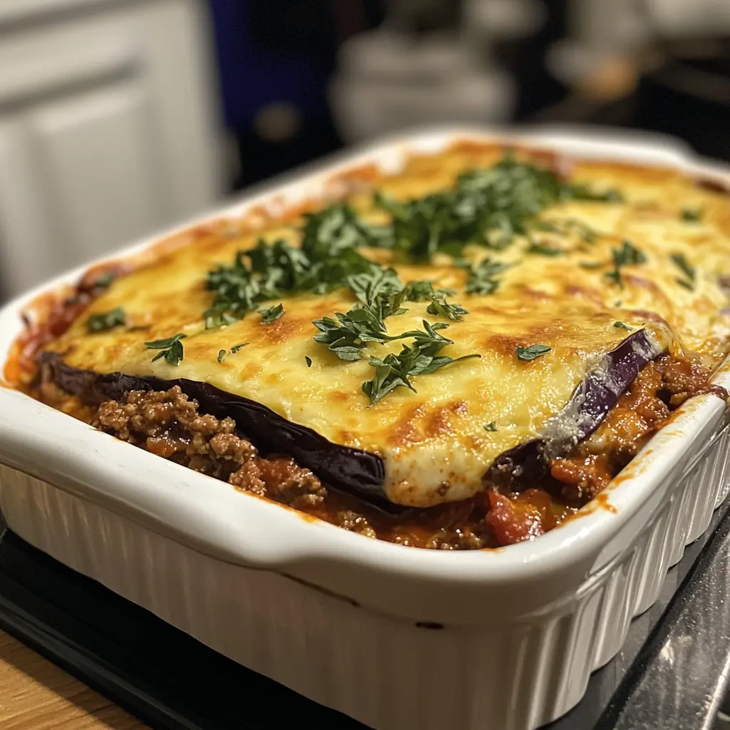 Classic Greek Eggplant Moussaka 5 Steps Ultimate Delicious