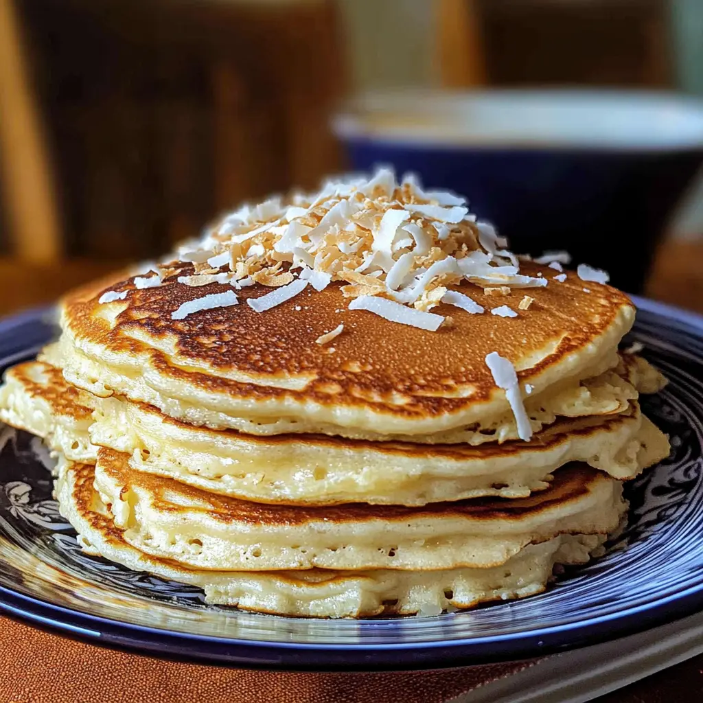 Coconut Cream Pancakes 6 Ingredients Ultimate Delicious