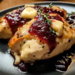 Cranberry Brie Stuffed Chicken 4 Servings Easy Delicious