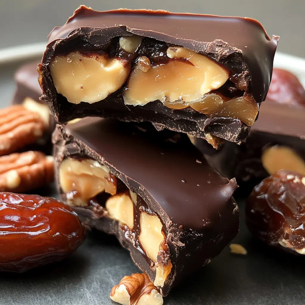 Date Snickers 4 Ingredients Ultimate Delicious