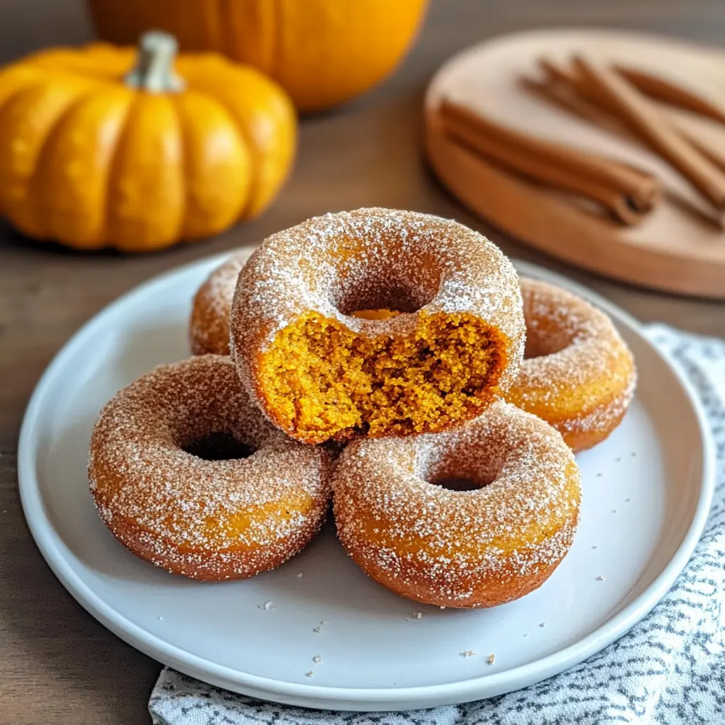 Easy Baked Pumpkin Donuts 12 Minutes Ultimate Delicious