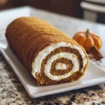 Fall Pumpkin Spice Roll Cake 10 Ingredients Perfect Delicious