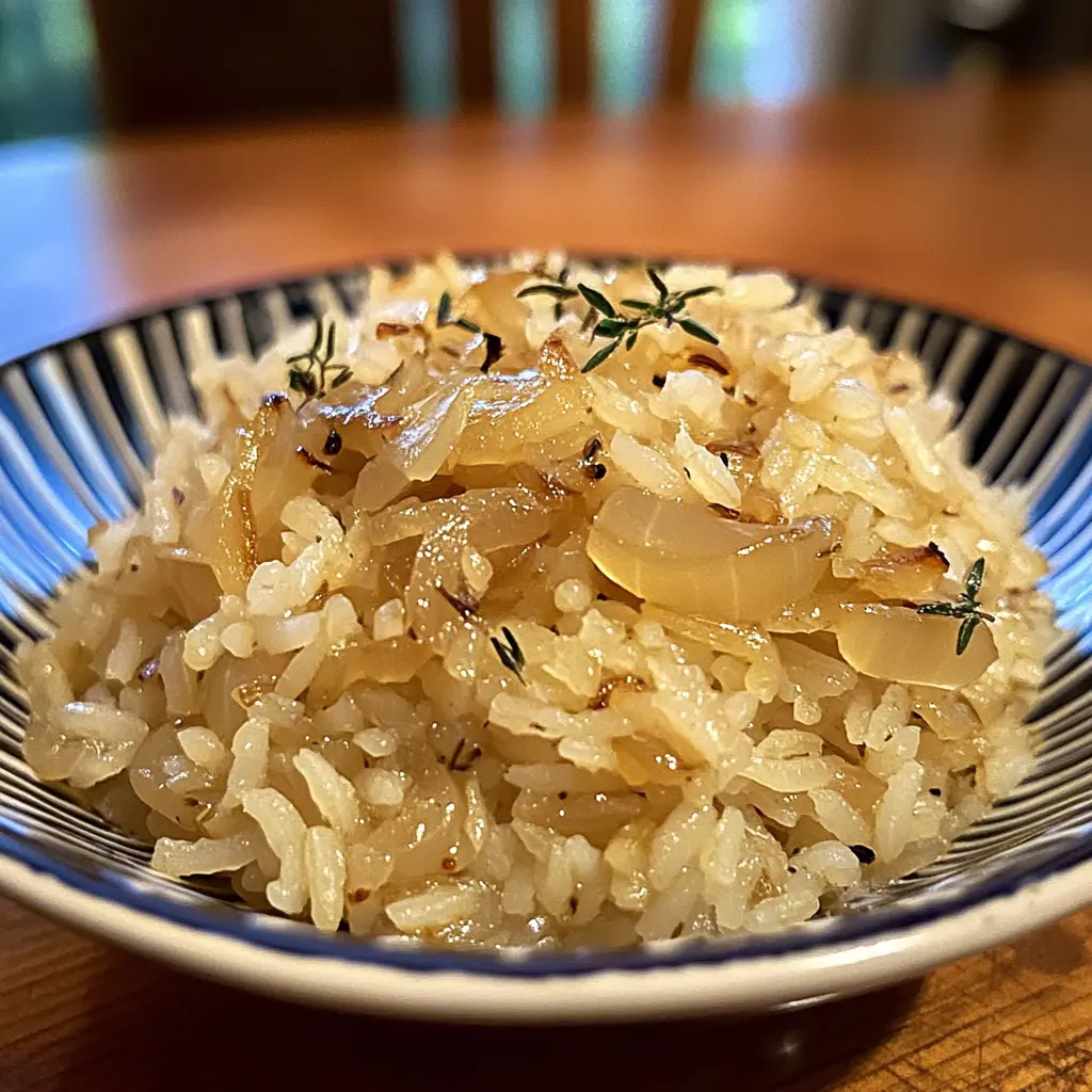 French Onion Butter Rice 5 Steps Ultimate Delicious