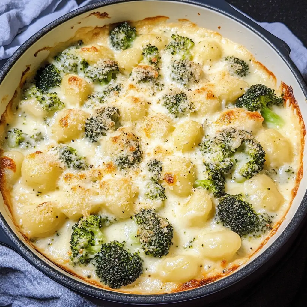 Gnocchi and Broccoli Bake 7 Ingredients Easy Delicious