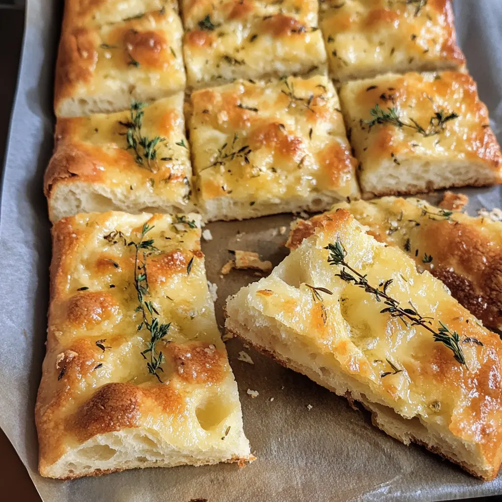 Gruyère & Thyme Italian Focaccia 5 Steps Ultimate Delicious