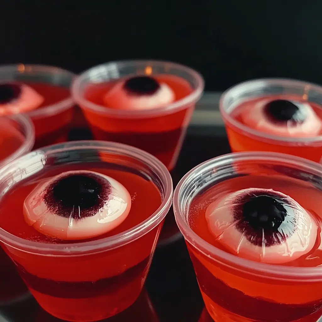 Halloween Eyeball Jello Shots 9 Steps Awesome Delicious