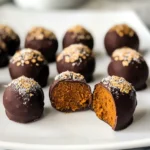 Healthy Pumpkin Truffles 6 Ingredients Easy Delicious