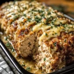Juicy Garlic Parmesan Chicken Meatloaf 45 Minutes Easy Delicious