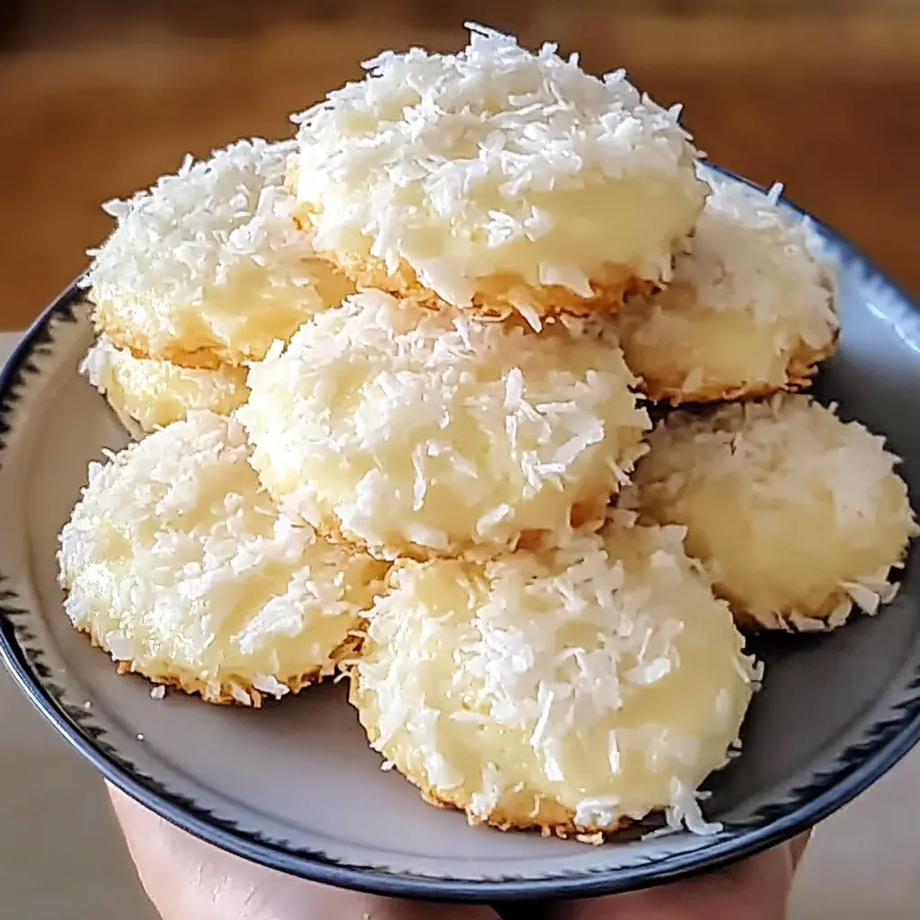 Lemon Coconut Cheesecake Cookies 7 Ingredients Easy Delicious