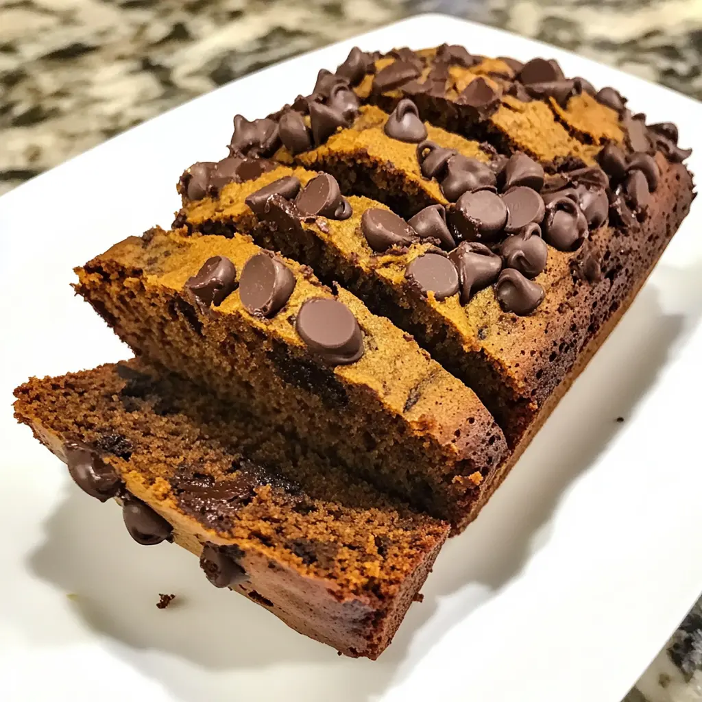 Moist Chocolate Pumpkin Bread 5 Steps Perfect Delicious