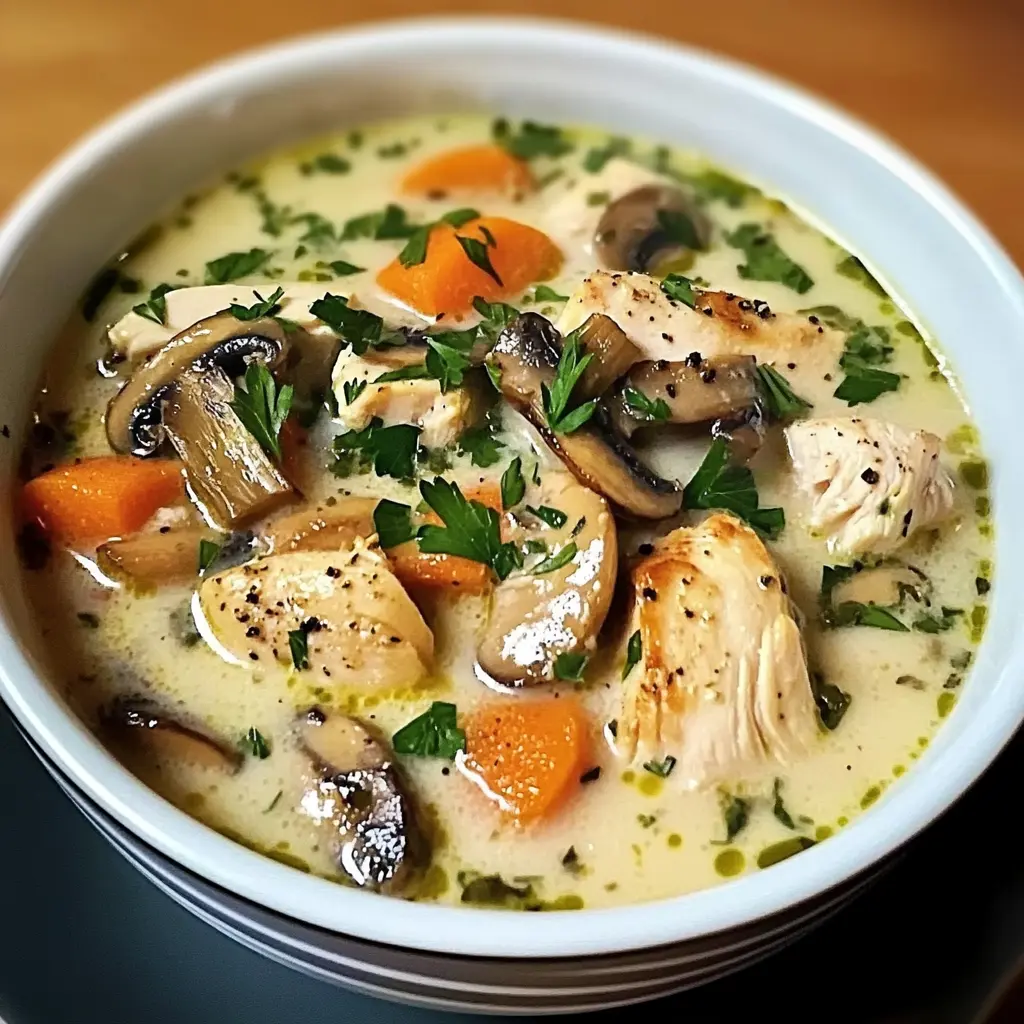 Rotisserie Chicken Mushroom Soup 30 Minutes Ultimate Delicious