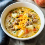 Sausage Potato Soup 7 Ingredients Perfectly Delicious