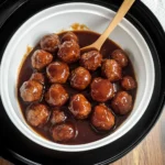 Slow Cooker Apple Butter Meatballs 4 Steps Ultimate Delicious