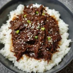 Slow Cooker Korean Beef 4 Servings Ultimate Delicious