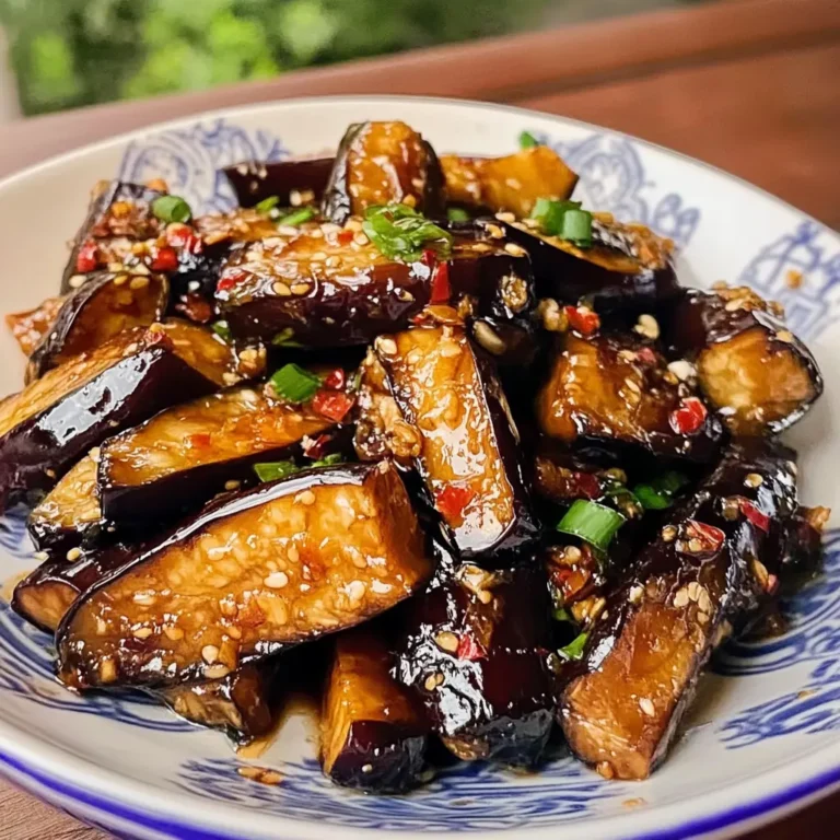 Sticky Garlic Eggplant 5 Steps Ultimate Delicious