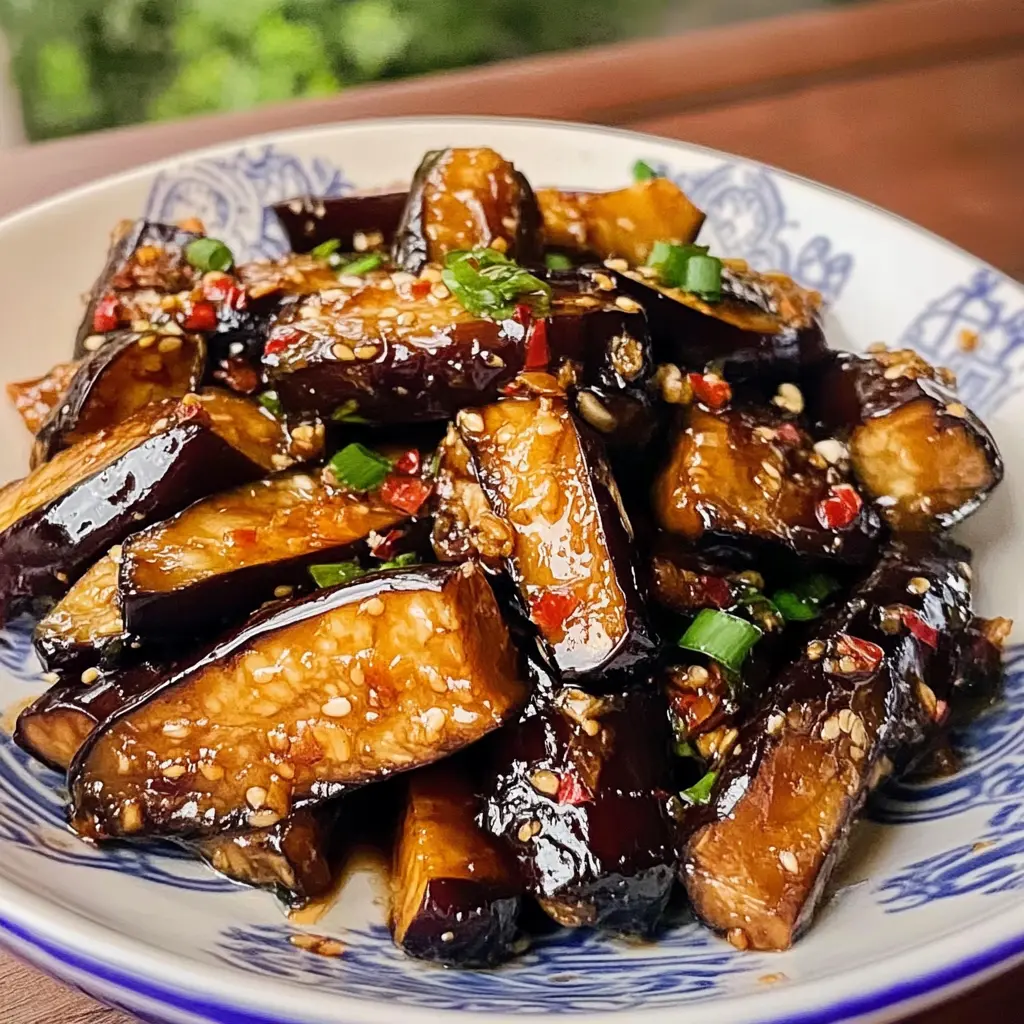 Sticky Garlic Eggplant 5 Steps Ultimate Delicious