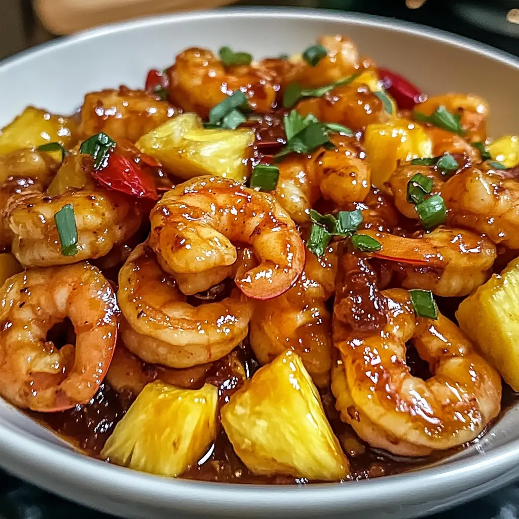 Sweet Chili Pineapple Shrimp Recipe 7 Ingredients Amazing