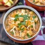 White Cheddar Apple Chicken Chili 30 Minutes Ultimate Delicious