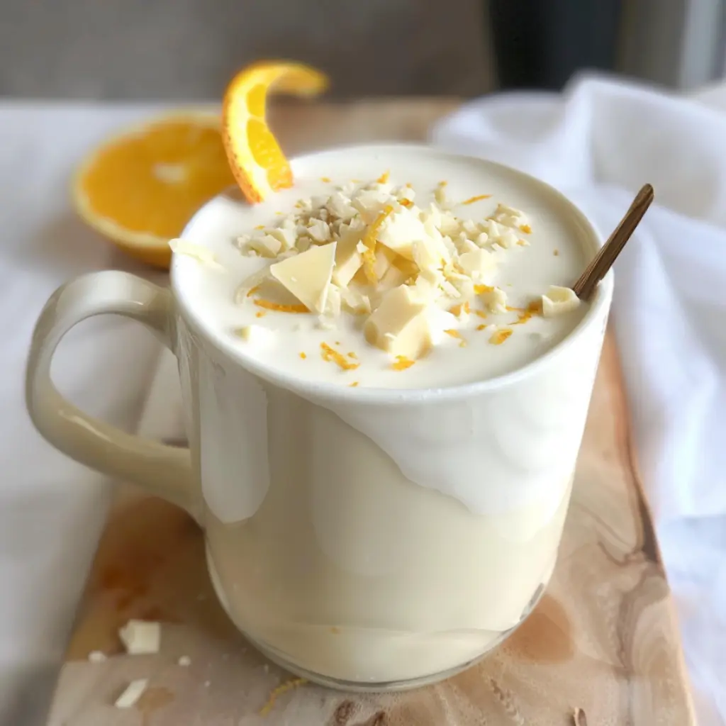 White Chocolate Orange Almond Cocoa 4 Servings Ultimate Delicious