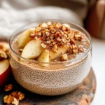 Apple Crumble Chia Pudding 4 Servings Easy Delicious