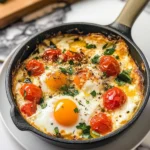 Baked Feta Eggs 7 Ingredients Perfectly Delicious