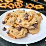 Butterscotch Pudding Pretzel Cookies 10 Minutes Easy Delicious
