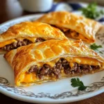 Cheeseburger Pockets 4 Servings Easy Delicious