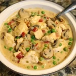 Chicken a la King 5 Steps Easy Delicious