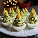 Deviled Egg Christmas Trees 7 Ingredients Awesome Delicious