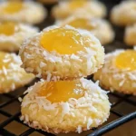 Easy Hawaiian Pineapple Coconut Thumbprint Cookies 30 Minutes Amazing