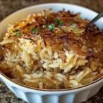 French Onion Rice 5 Steps Easy Delicious