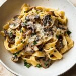Garlic Mushroom Pasta 7 Ingredients Easy Delicious