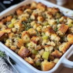 Grandma's Thanksgiving Stuffing 7 Ingredients Perfect Delicious